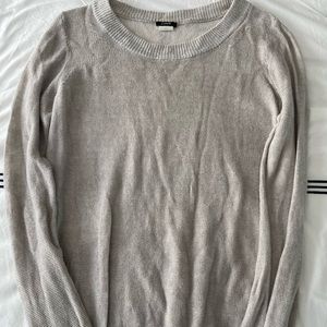 Vintage light weight gray jcrew sweater